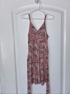 Bamboo floral seashells Little Bum Bums romper jumpsuit 6 6T